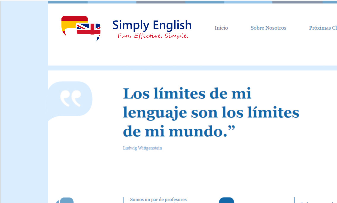 Logo Design by GeorgeLogoDesign for Simply English | Design #15255358