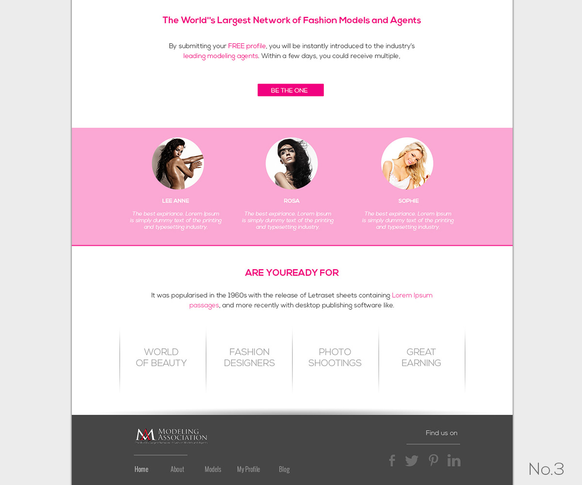 Web Design by magenta_100 for RMS | Design #2581010