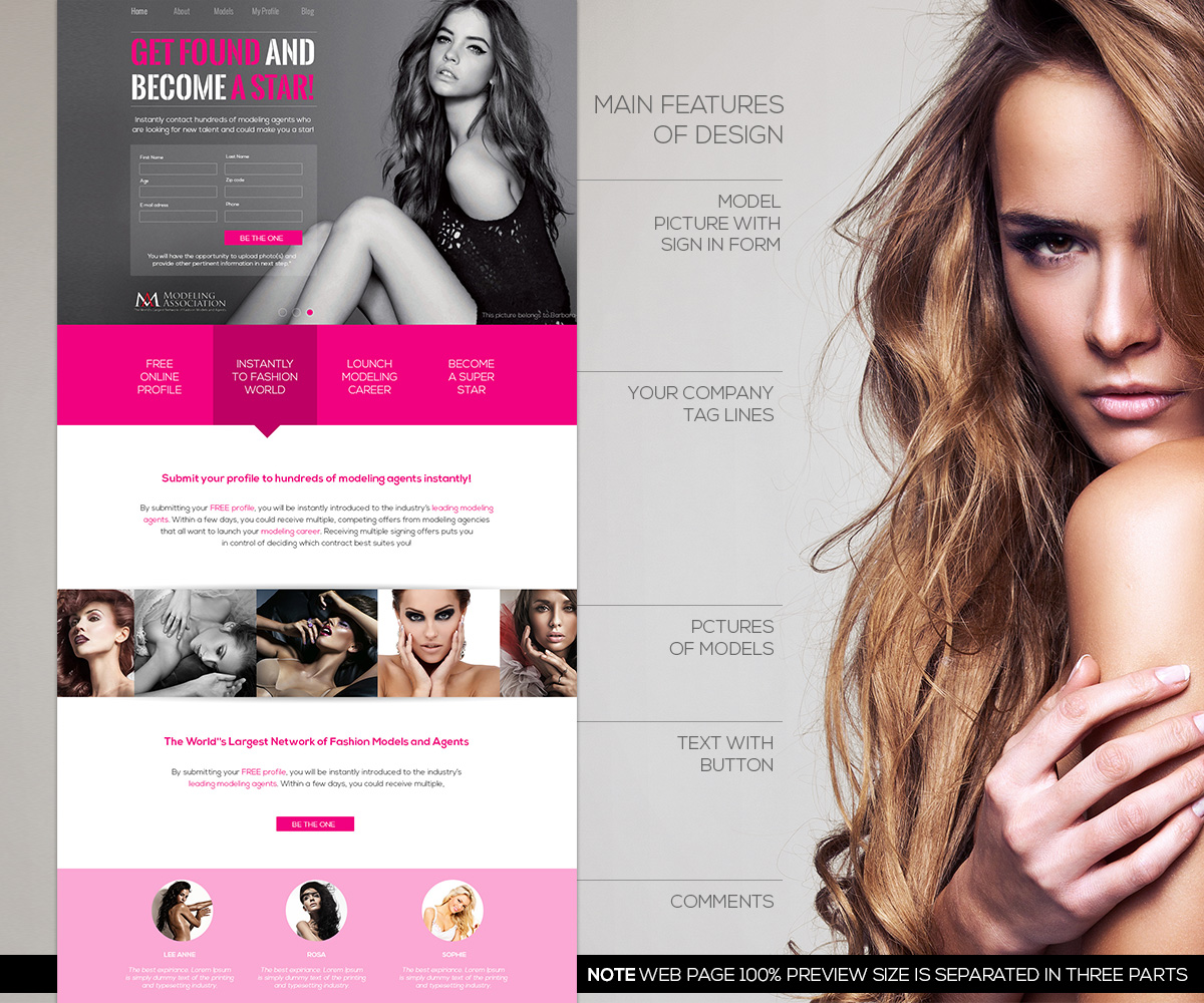 Web Design by magenta_100 for RMS | Design #2581118