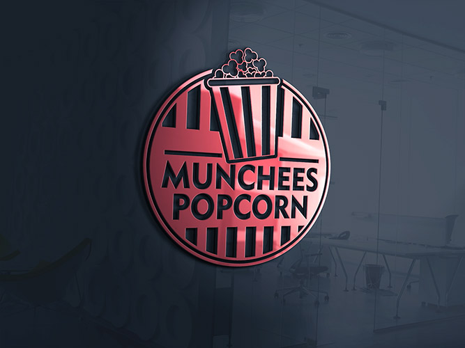 Logo Design by NILDesigns for Munchees Popcorn | Design #15240159