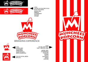 Logo Design by ~idiaz~ for Munchees Popcorn | Design #15202824