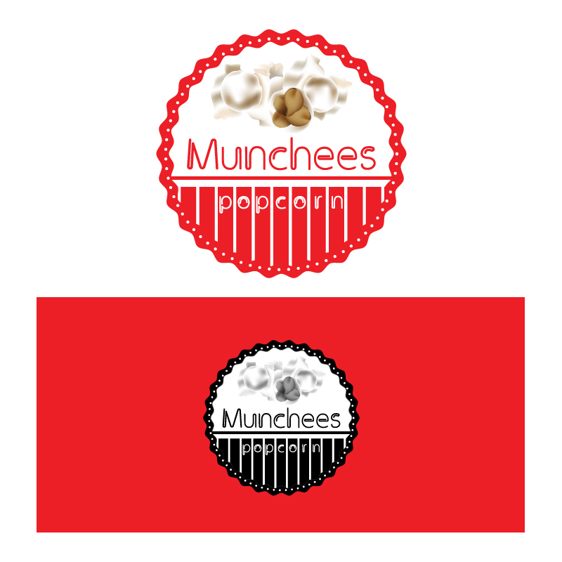 Logo Design by yophi for Munchees Popcorn | Design #15205777