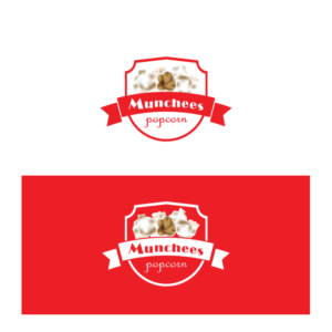 Logo Design by yophi for Munchees Popcorn | Design: #15227670