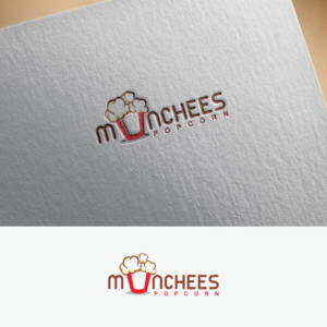 Logo Design by webeezine for Munchees Popcorn | Design: #15195057