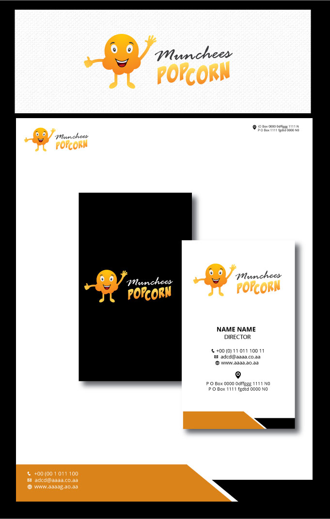 Logo Design by zebronicgraphic for Munchees Popcorn | Design #15206023