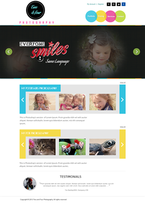 Web Design by kecy08 for this project | Design: #2650891