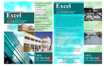 Brochure Design by LFS Designs for Excel Construction Company Inc. | Design #39367