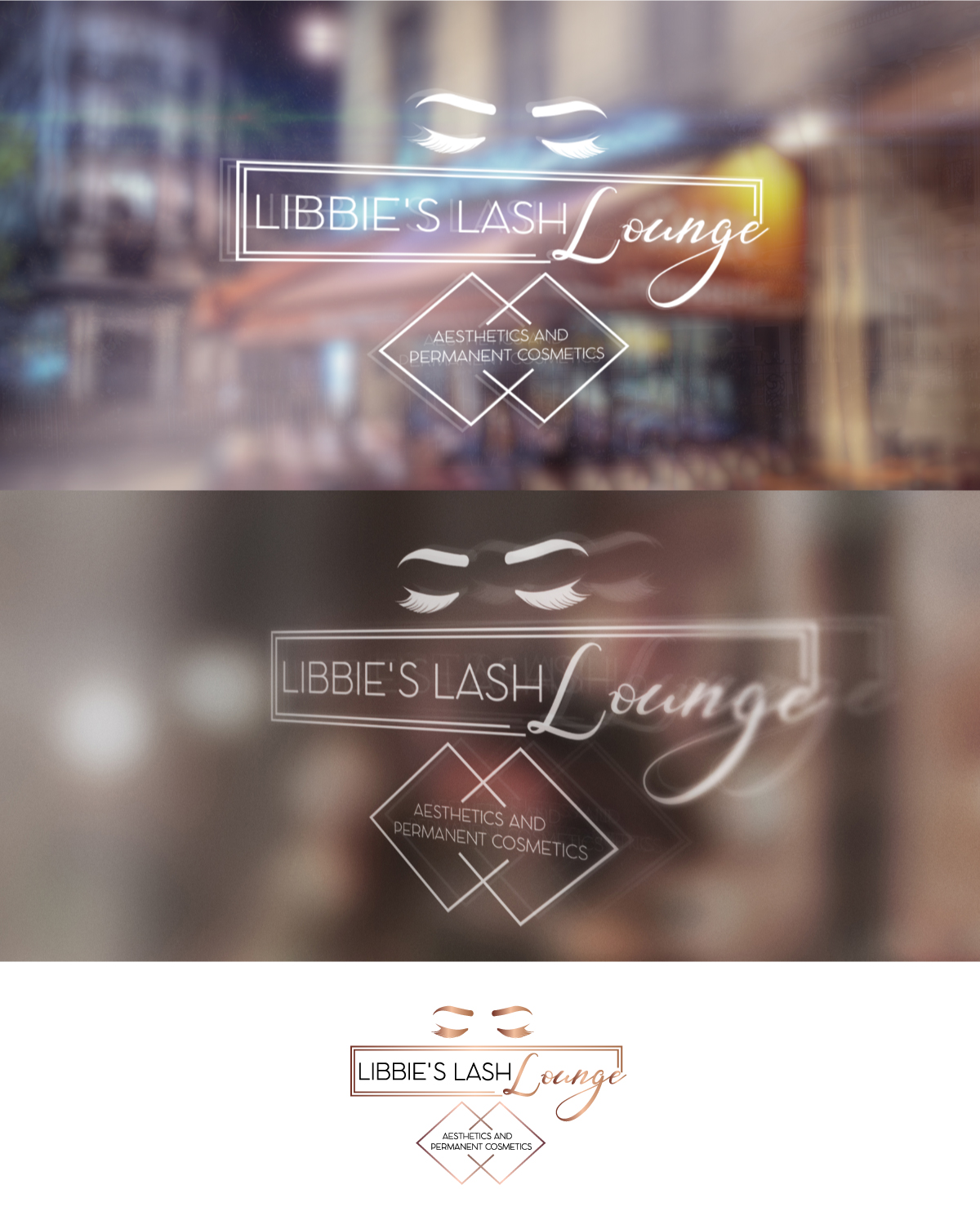 Logo Design by Anekaa for Libbie's Lash Lounge  | Design #15223383