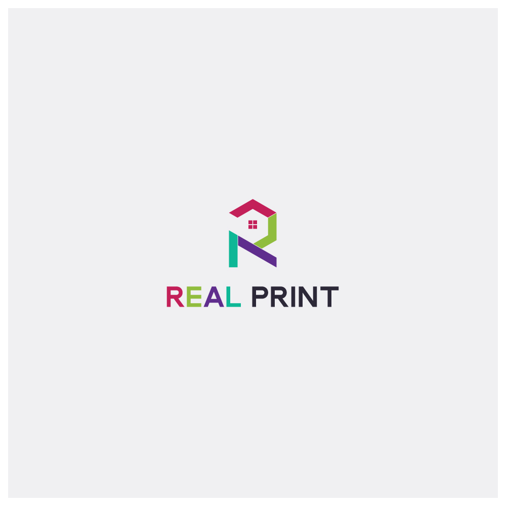 Logo-Design von P6 für Real Print | Design #15222509