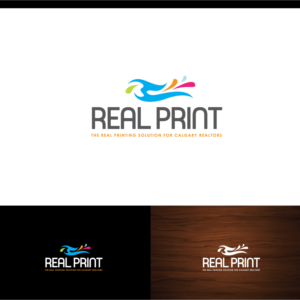 Logo Design by webeezine for Real Print | Design: #15196188