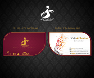 Business Card Design by Berdila Florin