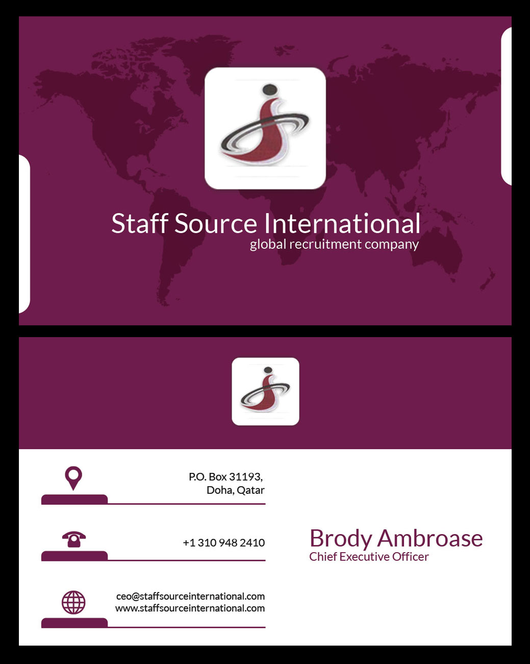 Business Card Design by Tariq Shamim for this project | Design #2578996