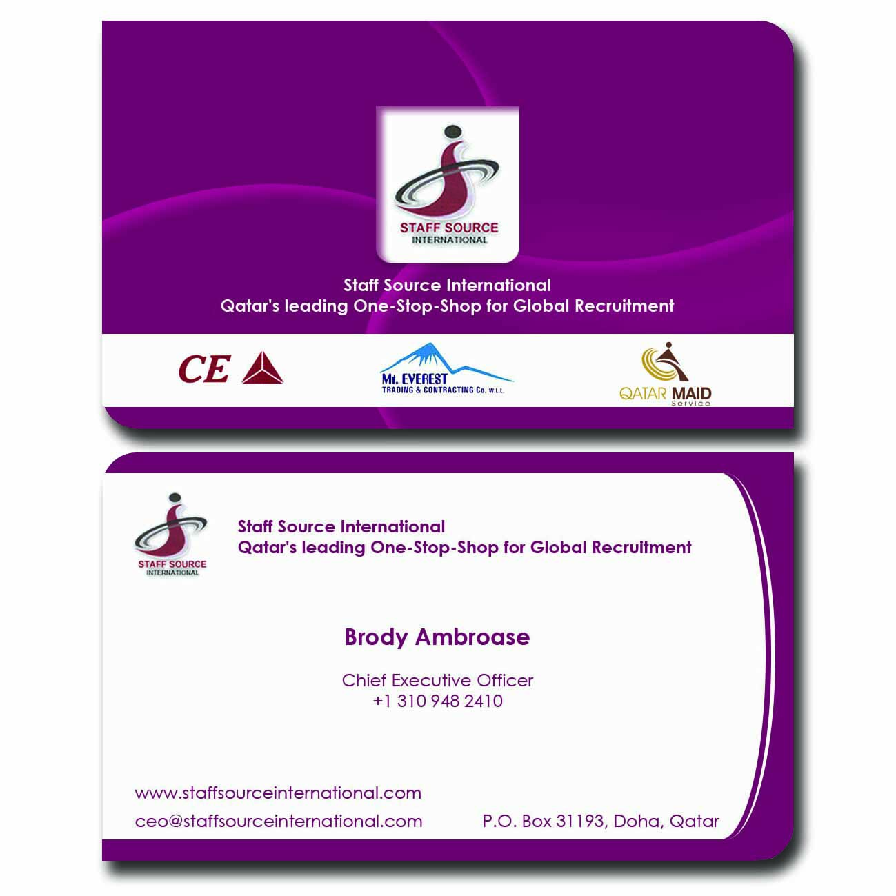 Business Card Design by mari for this project | Design #2582703