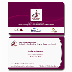 Business Card Design by mari