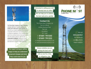 Flyer-Design von MNM für The Phone Mast Company Ltd | Design #15200691