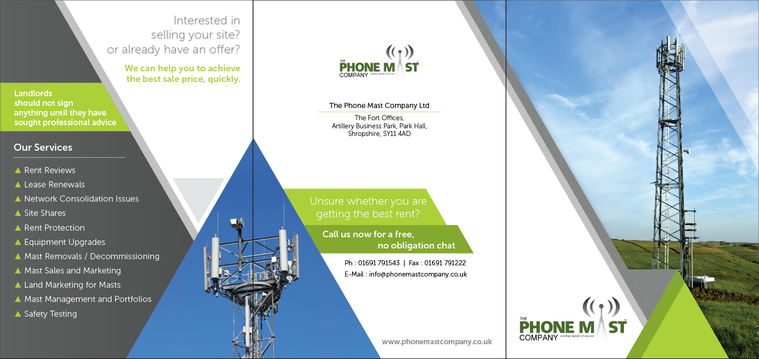 Flyer Design by Akshar Shailesh for The Phone Mast Company Ltd | Design #15212458