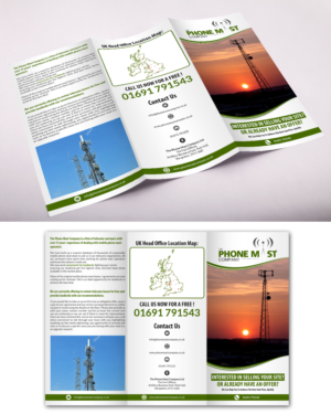 Flyer Design by debdesign for The Phone Mast Company Ltd | Design: #15202092
