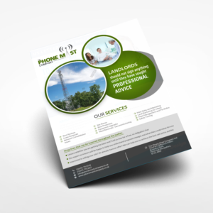 Flyer Design by creative.bugs for The Phone Mast Company Ltd | Design: #15197566