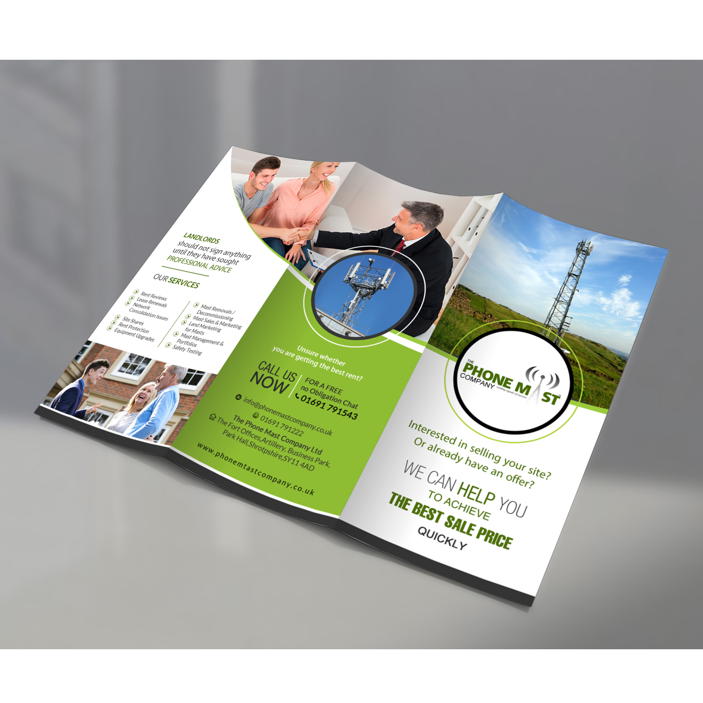 Diseño de Flyer por creative.bugs para The Phone Mast Company Ltd | Diseño #15202730