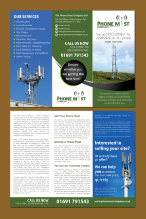 Firm of surveyors needs a professional yet friendly looking flyer | Flyer-Design von meet007