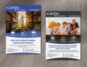 Flyer Design by alex989 for CARLO Consulting e.V. | Design: #15251632
