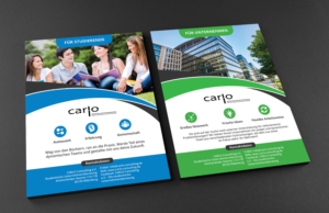 Flyer Design by AbyJohns for CARLO Consulting e.V. | Design: #15251189