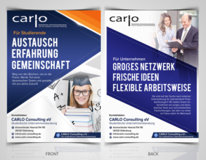 Flyer für Studentische Unternehmensberatung gesucht - tobt euch aus!  | Flyer-Design von SAI DESIGNS