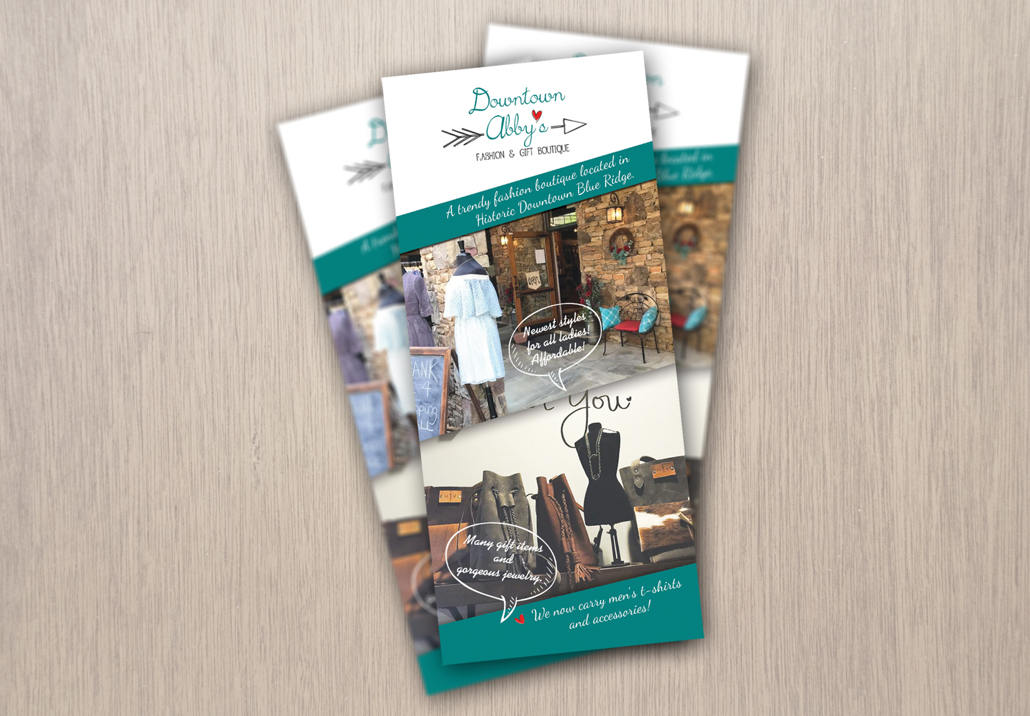 Flyer Design by - SWING - for Downtown Abby's Fashion & Gift | Design #15202924