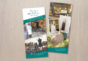 Diseño de Flyer por - SWING - para Downtown Abby's Fashion & Gift | Diseño #15203264