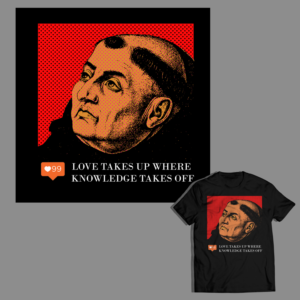 T-shirt Design by Heydale for Queen of Angels Catholic Store | Design: #15228003