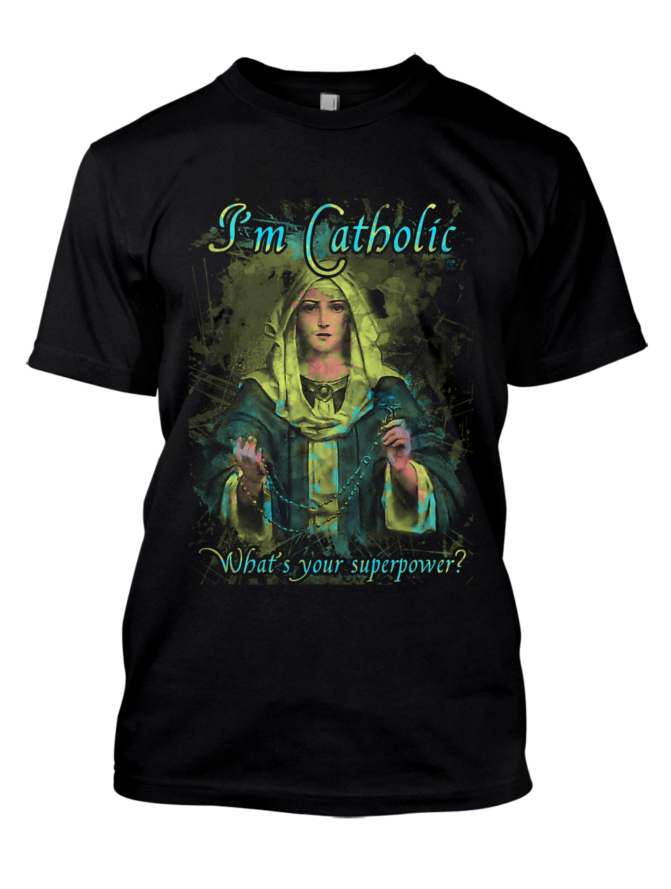 T-shirt Design by Adrian for Queen of Angels Catholic Store | Design #15223972