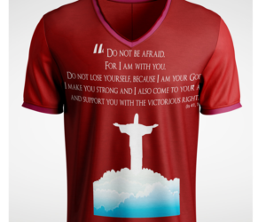 T-shirt Design by Bluesky68 for Queen of Angels Catholic Store | Design: #15215386