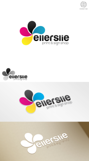 Logo Design by Honey GD for Ellerslie Print & Sign Shop | Design: #15293075