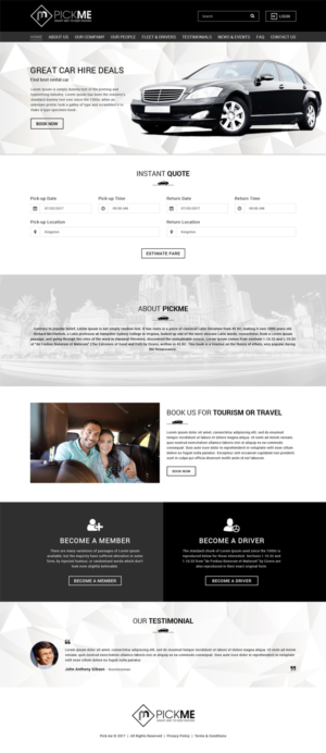 Web Design by Sujit Banerjee for 3MHZ Solutions | Design #15221738