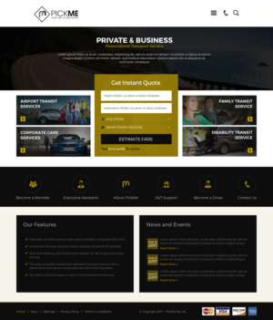Web Design by UniqueDesignz for 3MHZ Solutions | Design: #15210245