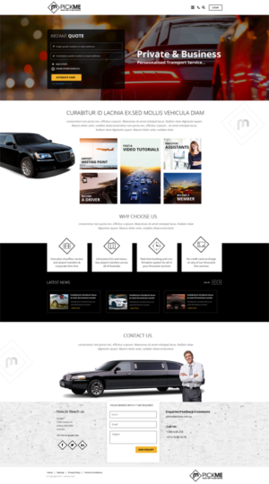 Web Design by Himanshi10 for 3MHZ Solutions | Design #15206926