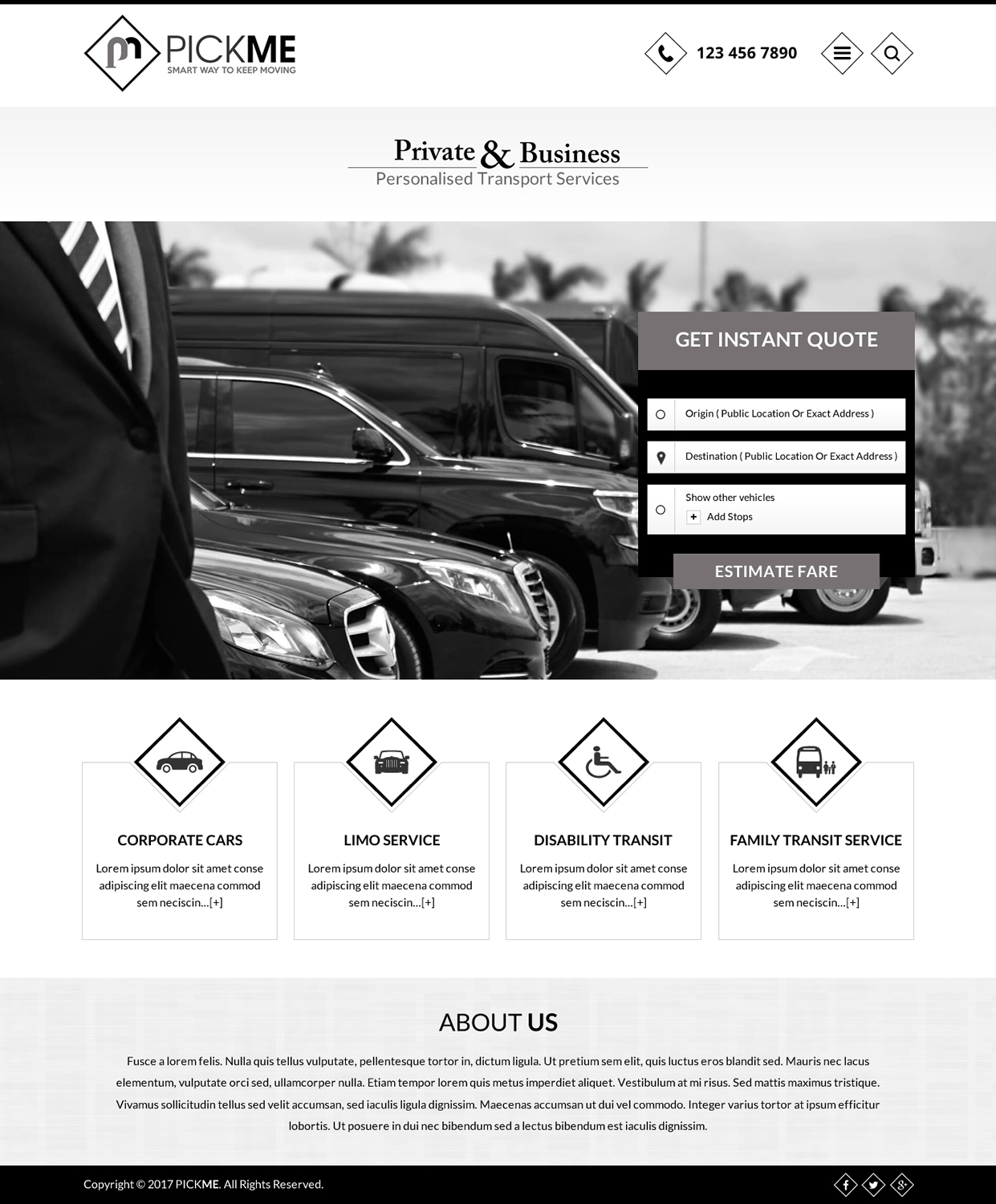 Web Design by rainbowdesign003 for 3MHZ Solutions | Design #15259328