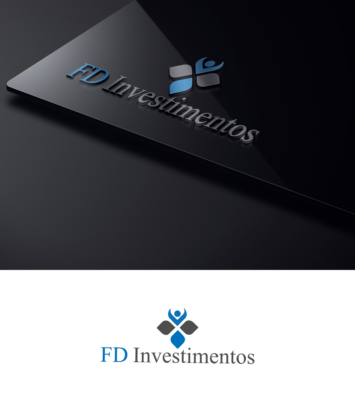 Logo Design by supercreative for FD Investimentos | Design #15204513