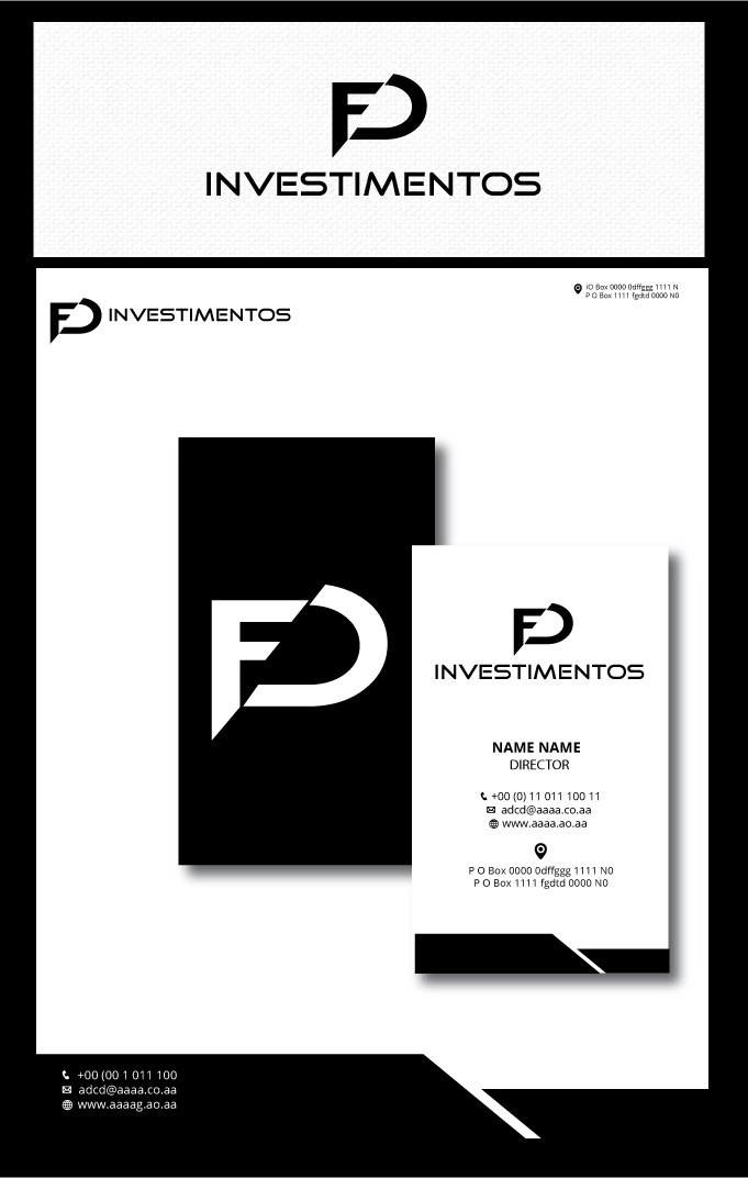 Logo Design by zebronicgraphic for FD Investimentos | Design #15214906
