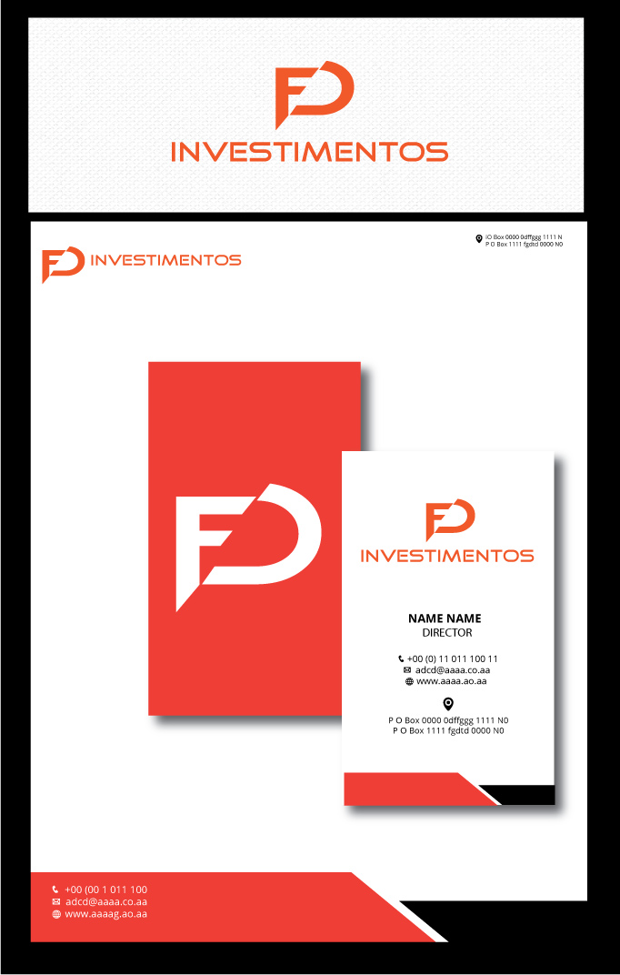 Logo-Design von zebronicgraphic für FD Investimentos | Design #15214907