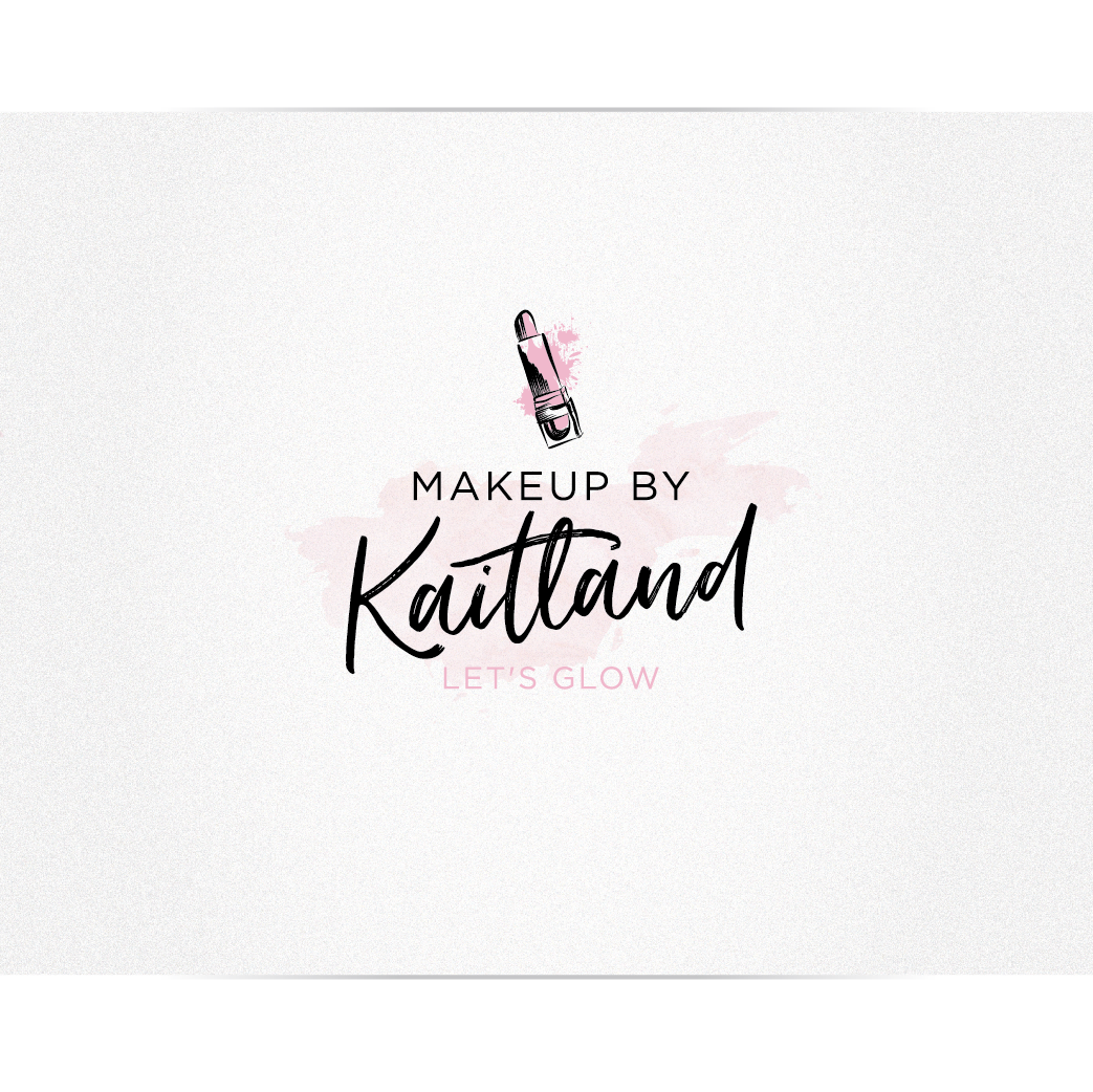 Logo Design by Cherry Pop Design for Makeup By Kaitland | Design #15215096