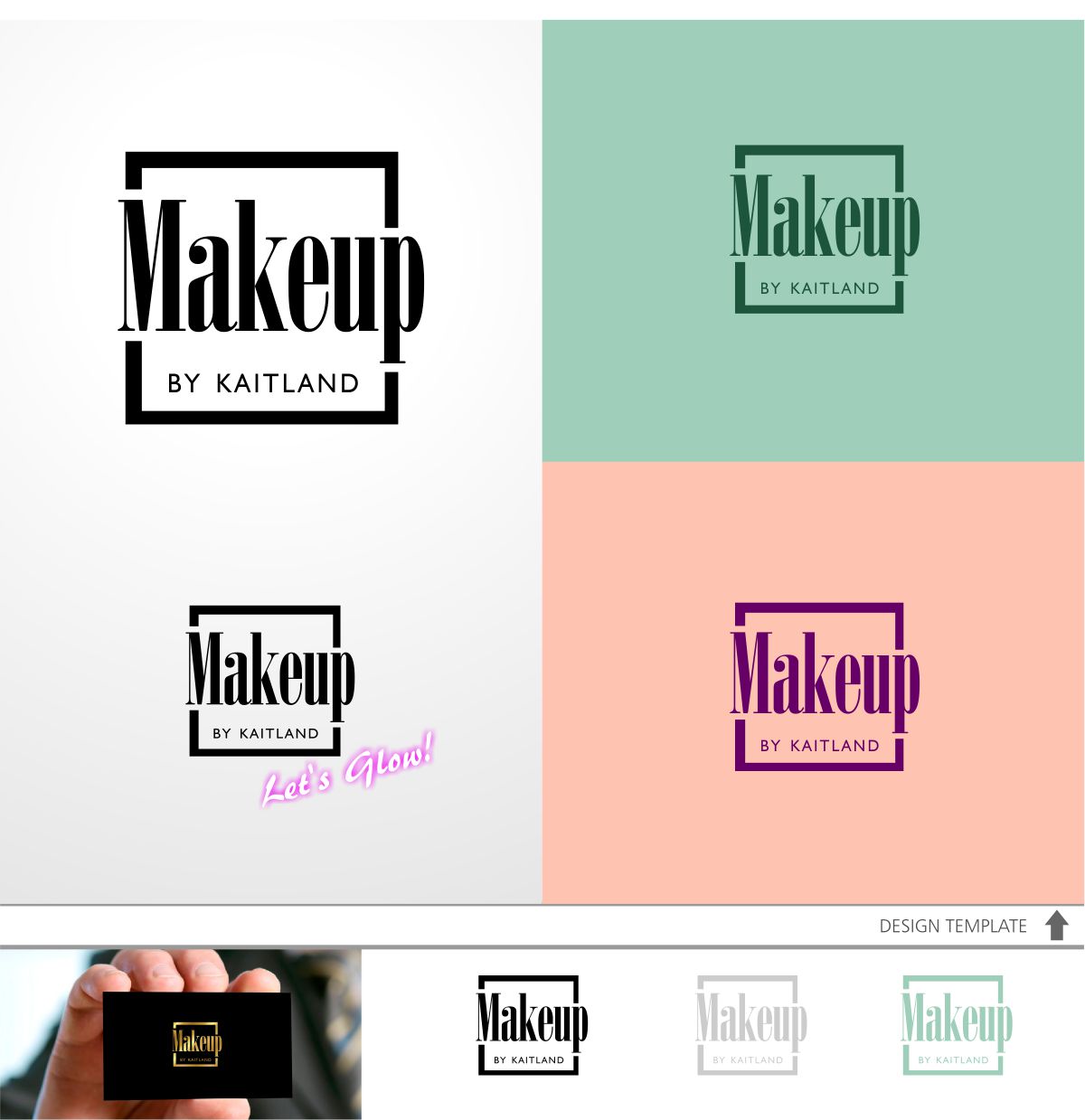 Logo Design by DesignMX (Renan Mejia) for Makeup By Kaitland | Design #15237375