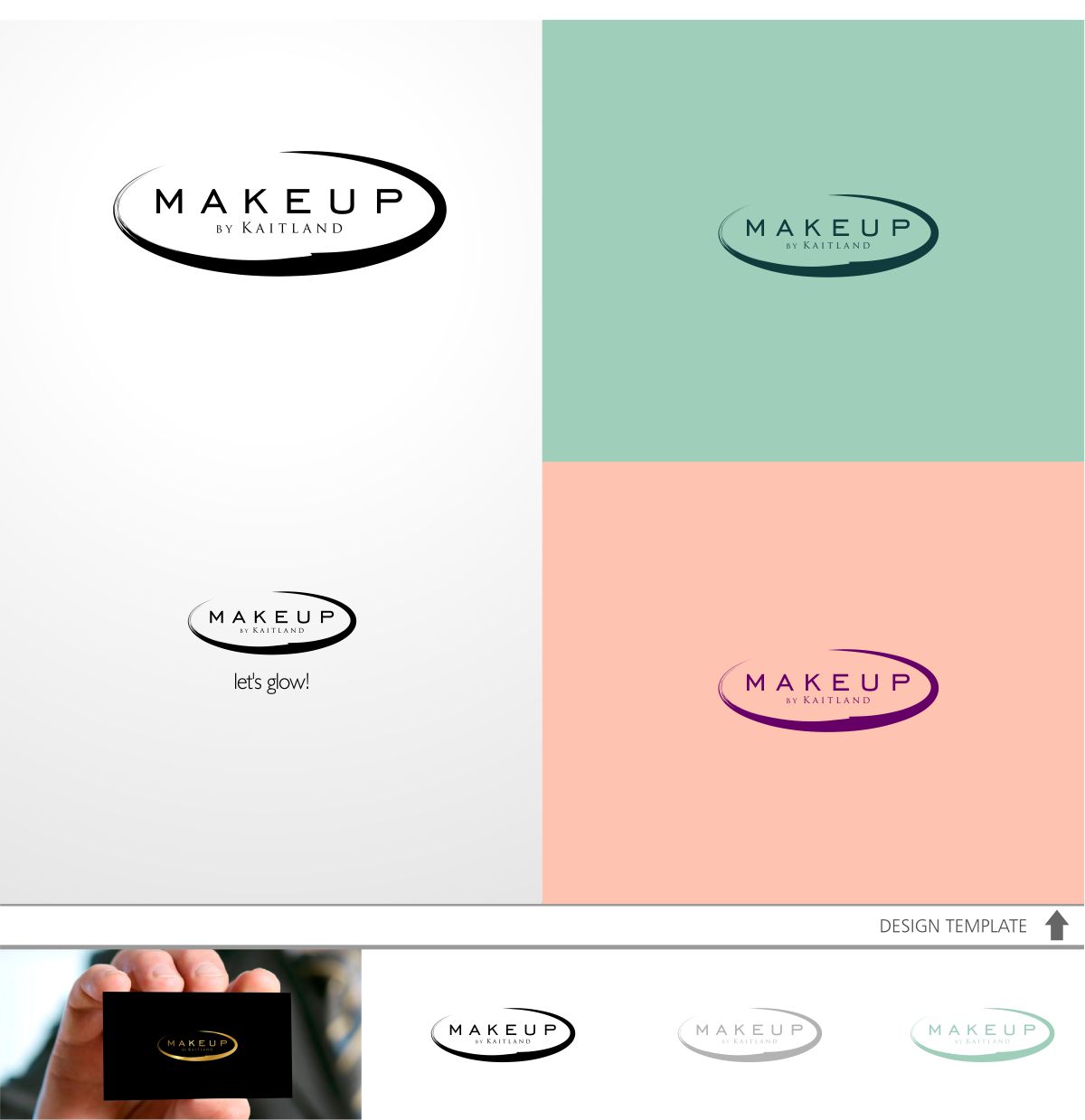 Logo Design by DesignMX (Renan Mejia) for Makeup By Kaitland | Design #15237638