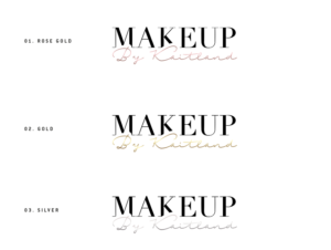 Logo Design by wonderland for Makeup By Kaitland | Design: #15207825