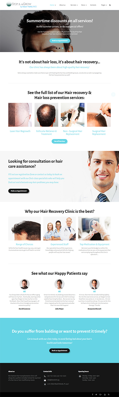 Web Design par Pixel Story pour Stop and reGrow | Design #15249675