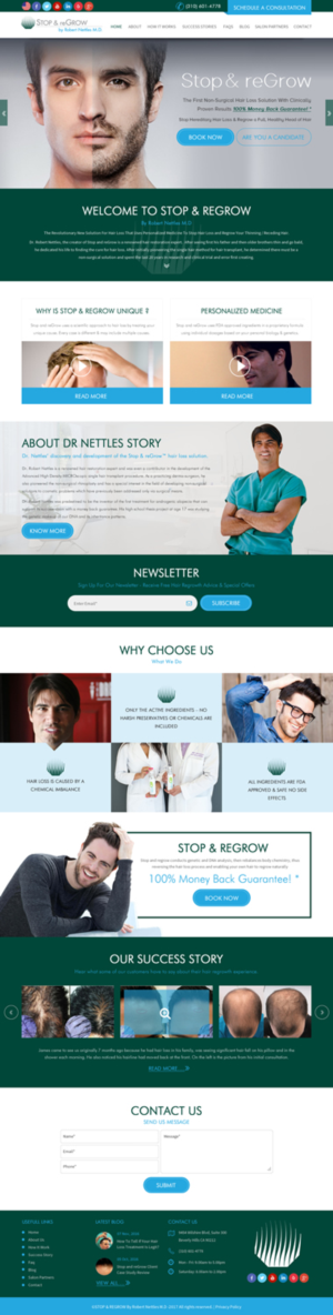 Diseño Web por rightway para Stop and reGrow | Diseño: #15205127