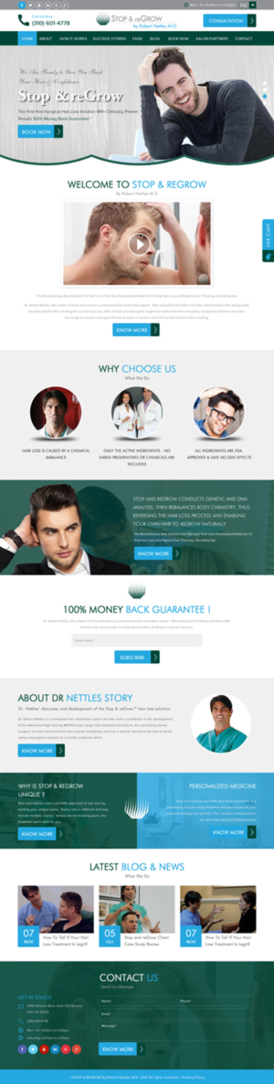 Diseño Web por rightway para Stop and reGrow | Diseño: #15205129