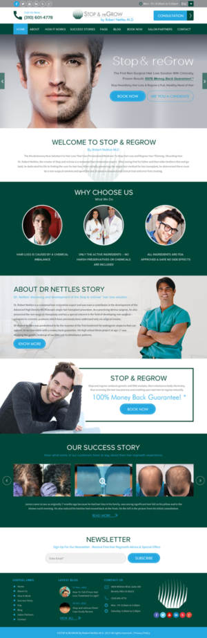 Diseño Web por rightway para Stop and reGrow | Diseño: #15223042