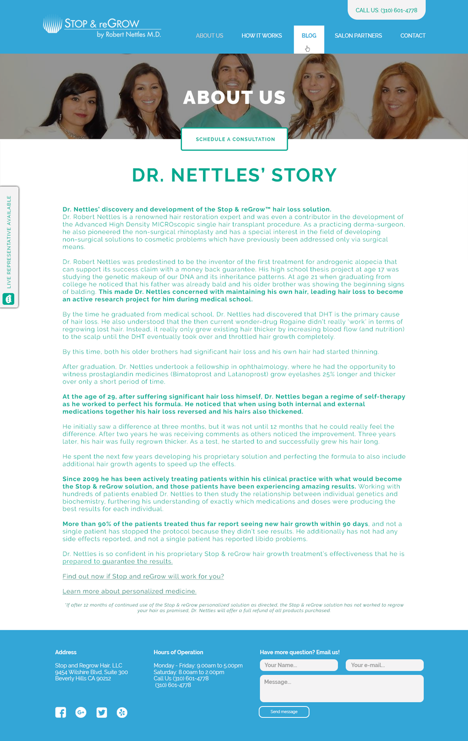 Web Design par vikgyo pour Stop and reGrow | Design #15235537