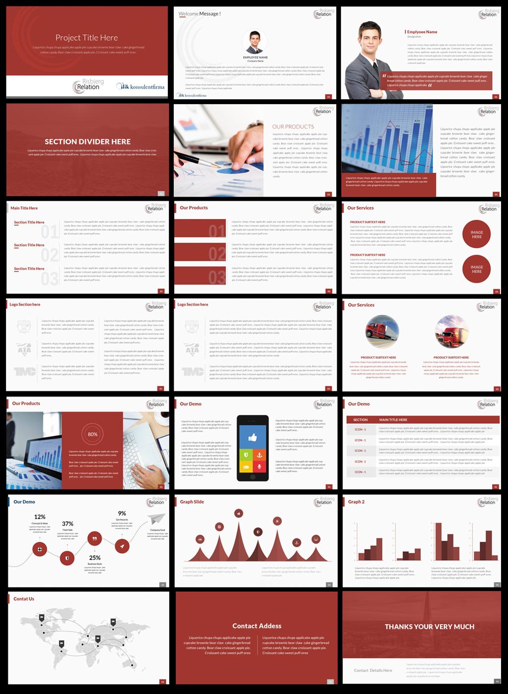 Design de PowerPoint par Best Design Hub pour ilik konsulentfirma | Design #15207471